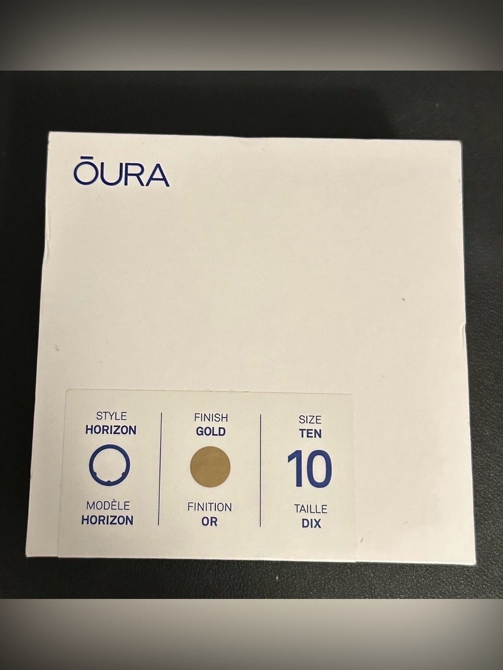 Oura Ring Gen 3 Horizon Gold US10